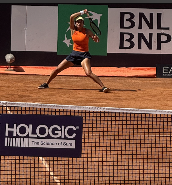 middle follow through